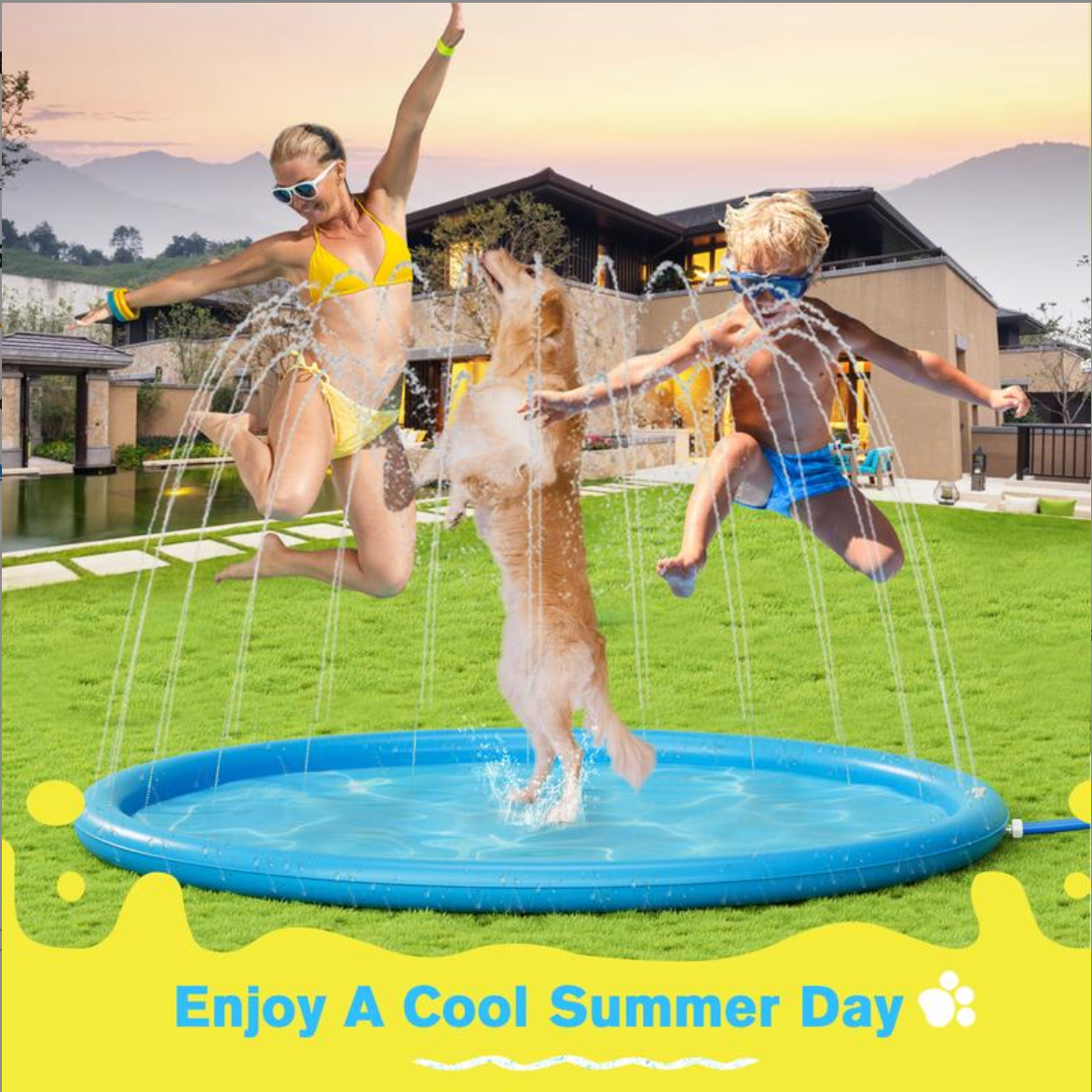 SplashJoy™ Family Splash Pad